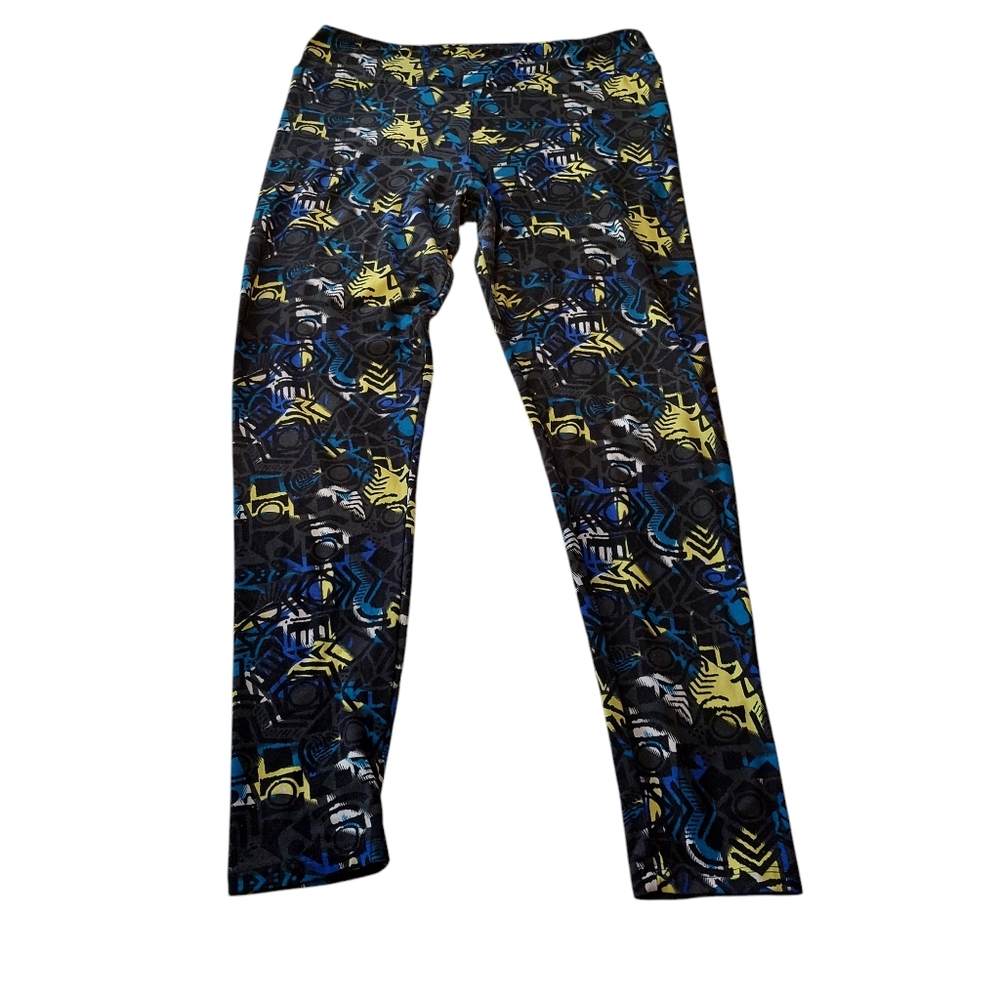 LuLaRoe Leggings size TC 12-18 Geometric EUC
